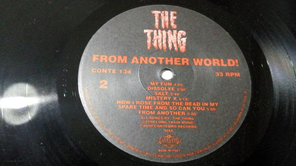 The Thing (3) : From Another World (LP, Album)