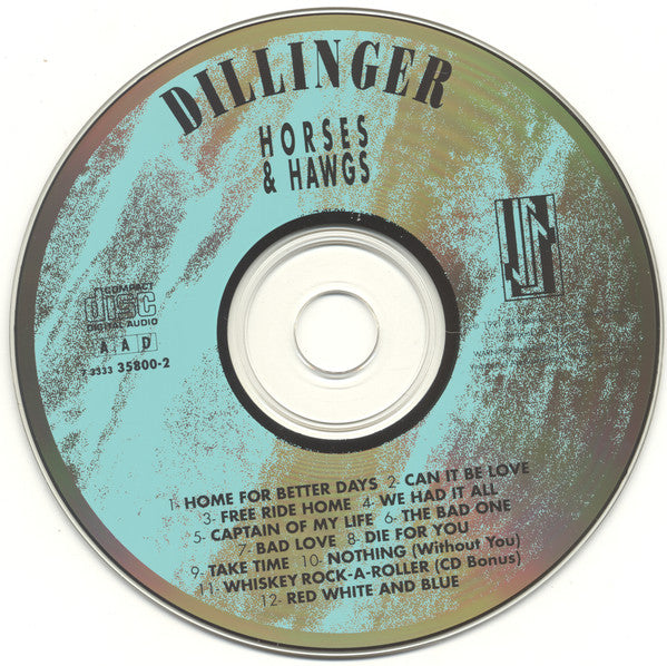 Dillinger (3) : Horses & Hawgs (CD, Album)