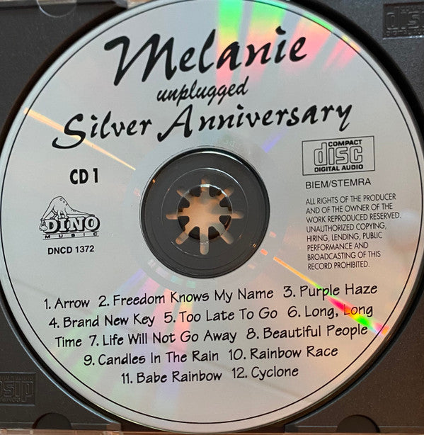 Melanie (2) : Unplugged Silver Anniversary (2xCD, Album, Comp)
