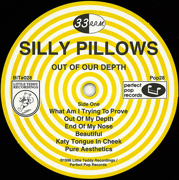 The Silly Pillows : Out Of Our Depth (LP, Album)