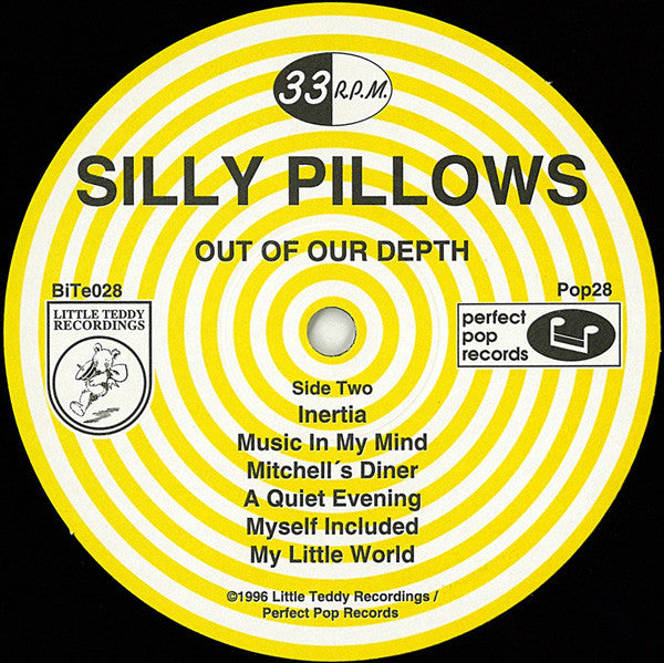 The Silly Pillows : Out Of Our Depth (LP, Album)