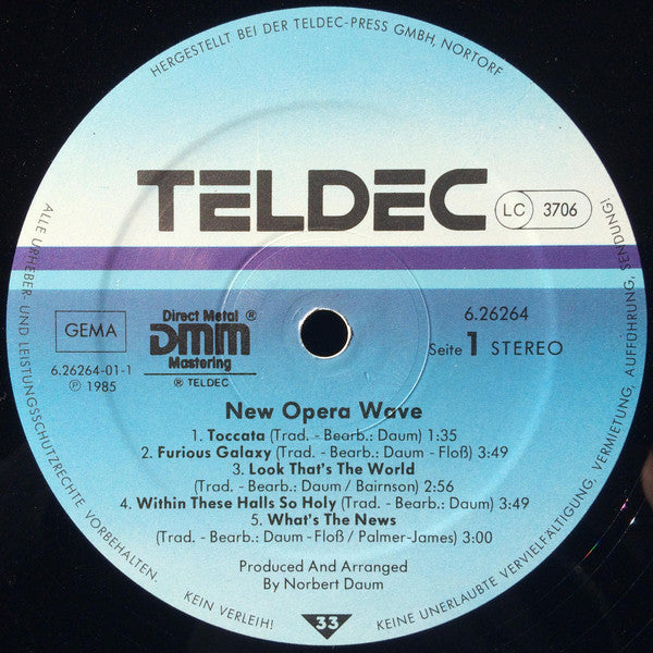 Norbert Daum : New Opera Wave (LP, Album)