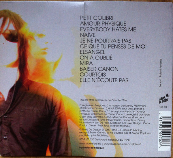 Vive La Fête! : Disque D'Or (CD, Album)