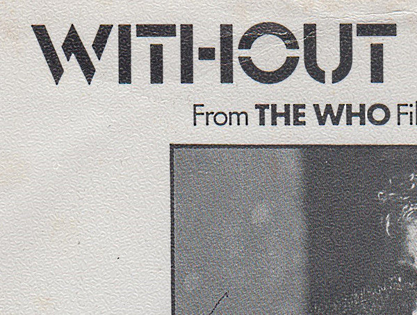 Roger Daltrey : Without Your Love (7", Single, Tex)