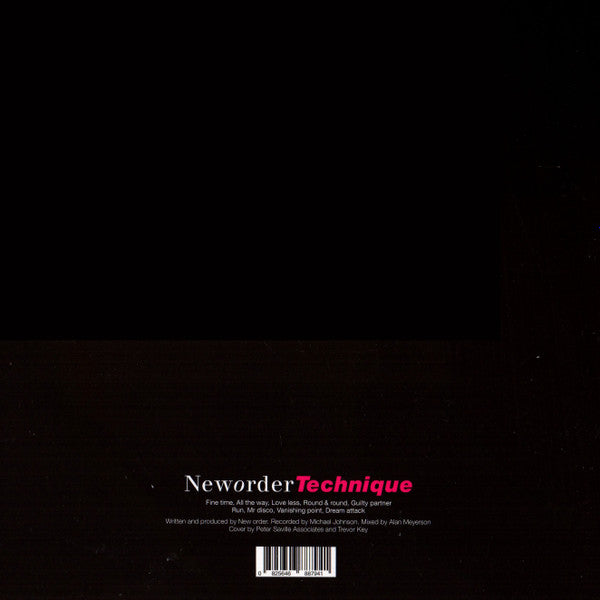 New Order : Technique (LP, Album, RE, 180)