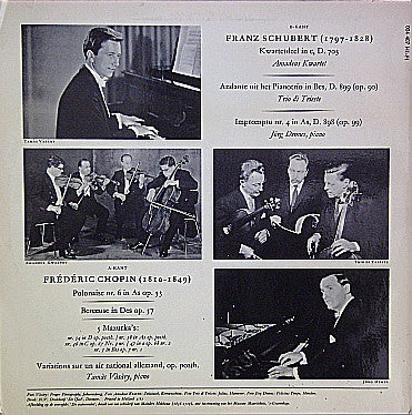 Frédéric Chopin · Franz Schubert : Meesterwerken In Miniatuur (LP, Comp, Mono)