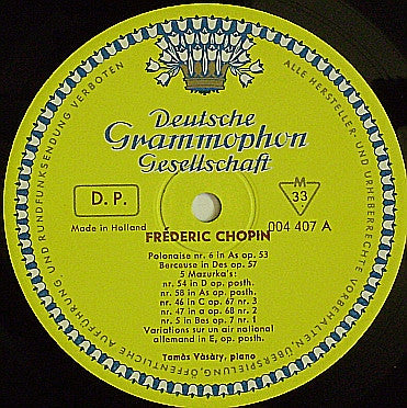 Frédéric Chopin · Franz Schubert : Meesterwerken In Miniatuur (LP, Comp, Mono)