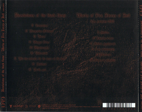 1349 : Revelations Of The Black Flame / Works Of Fire, Forces Of Hell (2xCD, Album, Ltd, Sli)