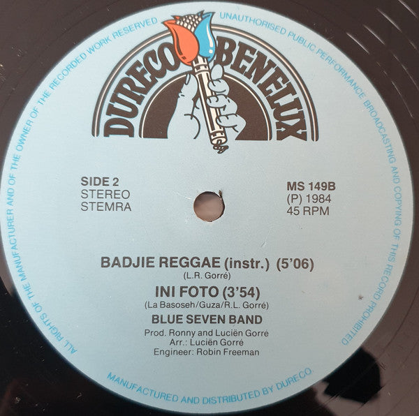 Blue Seven Band : Badjie Reggae (12")