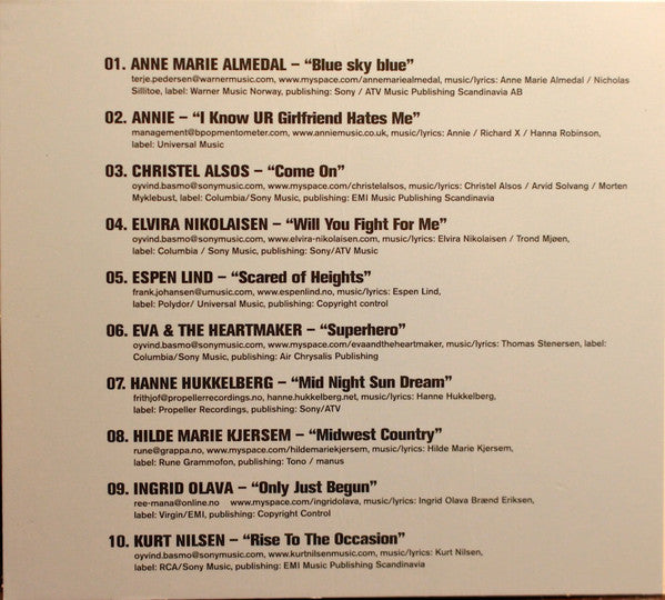 Various : Norway Pop 3. Edition (CD, Comp)