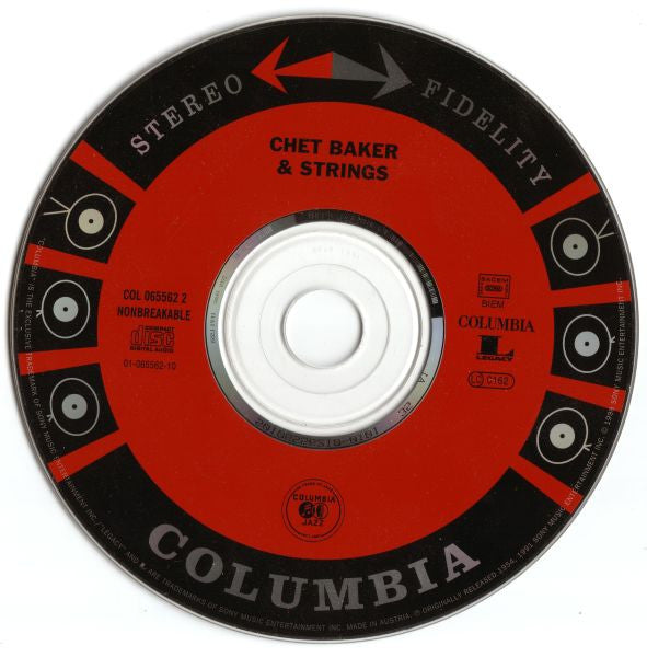 Chet Baker & Strings : Chet Baker & Strings (CD, Album, RE)