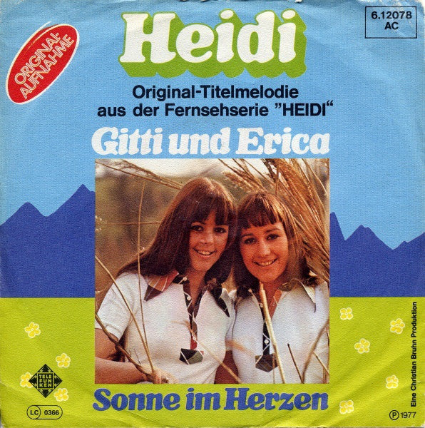 Gitti Und Erica* : Heidi (7", Single)