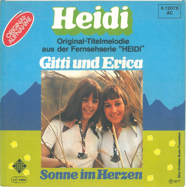 Gitti Und Erica* : Heidi (7", Single)