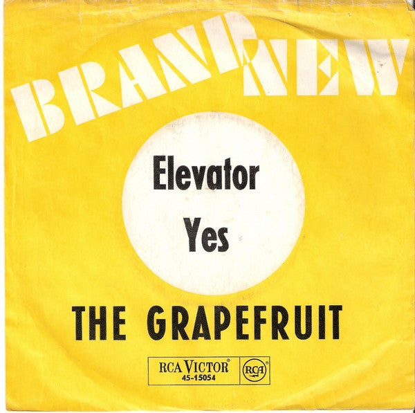 The Grapefruit* : Elevator / Yes (7", Single)