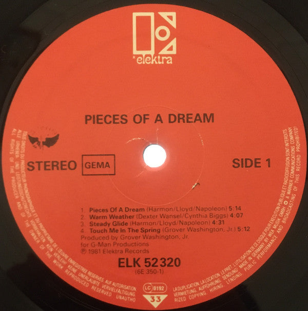 Pieces Of A Dream : Pieces Of A Dream (LP, Album, RE)