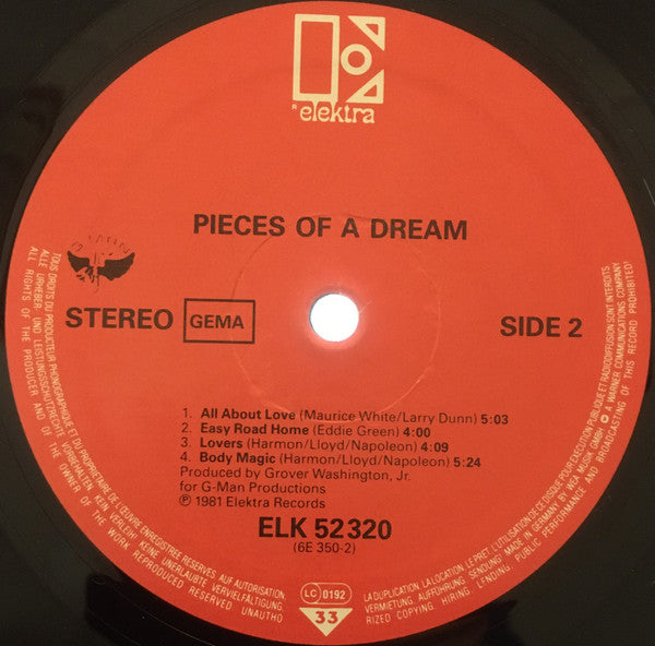 Pieces Of A Dream : Pieces Of A Dream (LP, Album, RE)