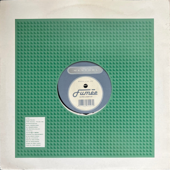 Fumée : Ultra Light EP (12", EP)