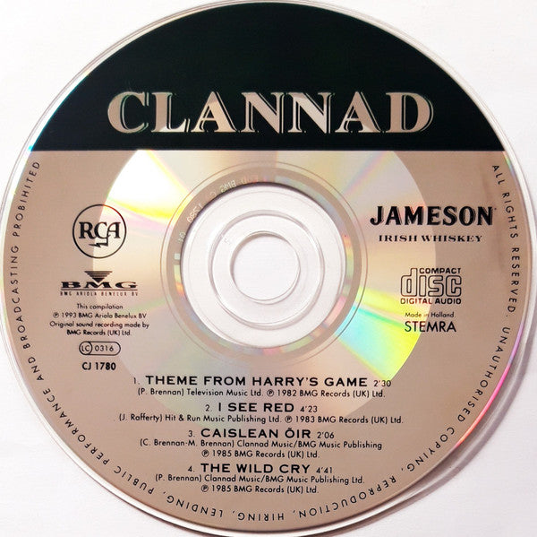 Clannad : Jameson & Clannad (CD, Maxi, Comp)