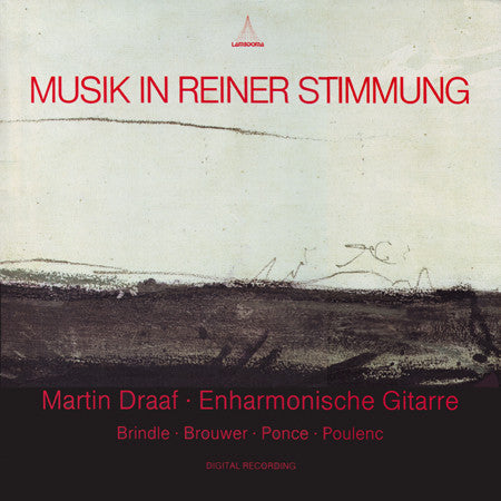 Martin Draaf - Reginald Smith Brindle / Leo Brouwer / Manuel María Ponce Cuéllar / Francis Poulenc : Musik In Reiner Stimmung (LP)