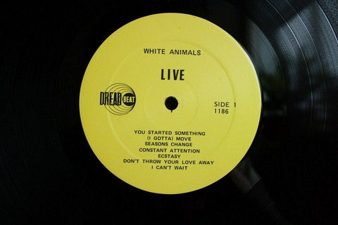 White Animals : Live (LP, Album)
