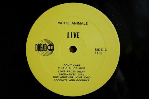 White Animals : Live (LP, Album)