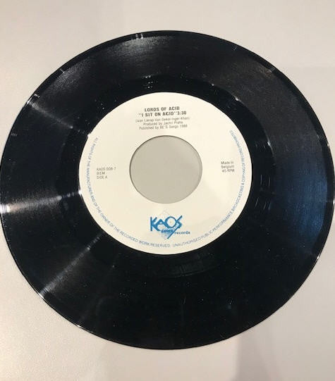 Lords Of Acid : I Sit On Acid (7", Single)