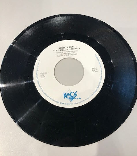 Lords Of Acid : I Sit On Acid (7", Single)