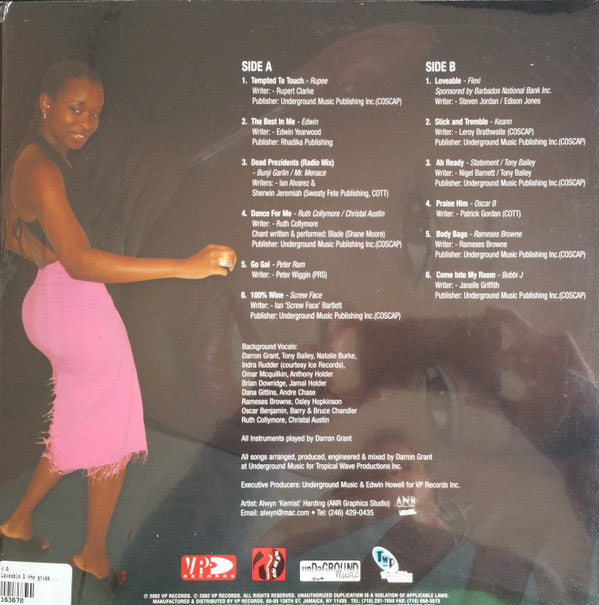 Various : Loveable & The Grippa Riddum (LP, Comp)