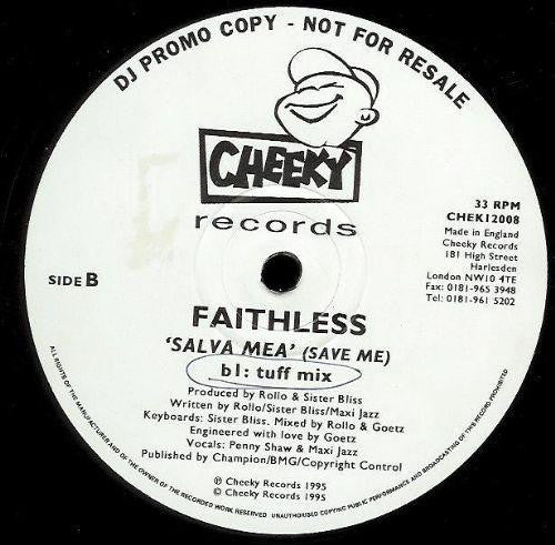 Faithless : Salva Mea (Save Me) (2x12", Promo)