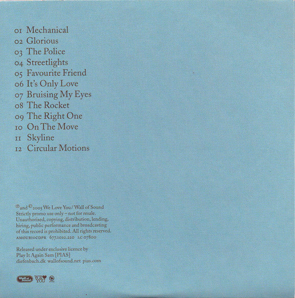 Diefenbach : Set & Drift (CD, Album, Promo)