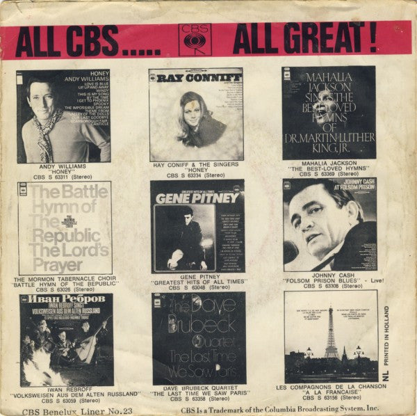 The Tremeloes : (Call Me) Number One (7", Single, Mono)