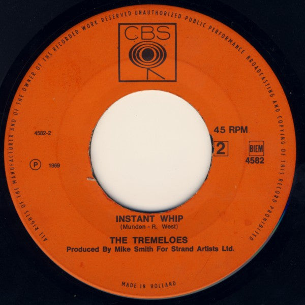 The Tremeloes : (Call Me) Number One (7", Single, Mono)
