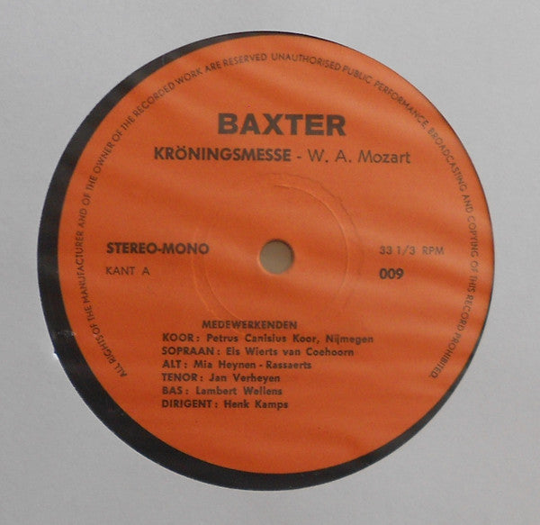 Wolfgang Amadeus Mozart : Krönungsmesse In C-Dur, K.V. 317 (LP)