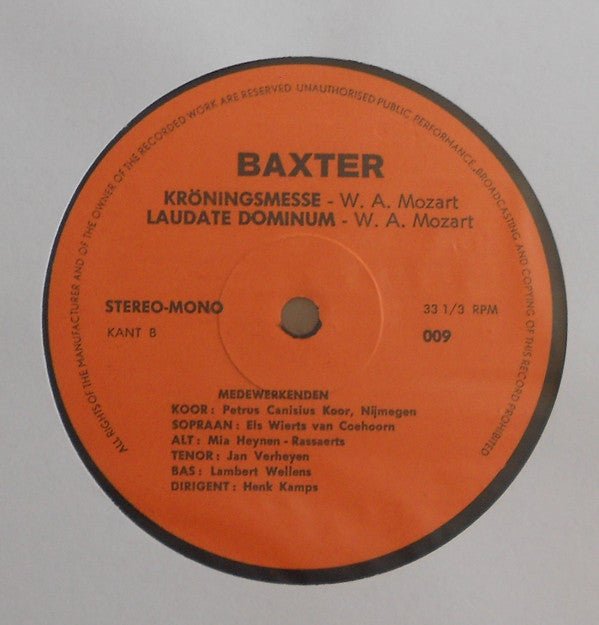 Wolfgang Amadeus Mozart : Krönungsmesse In C-Dur, K.V. 317 (LP)