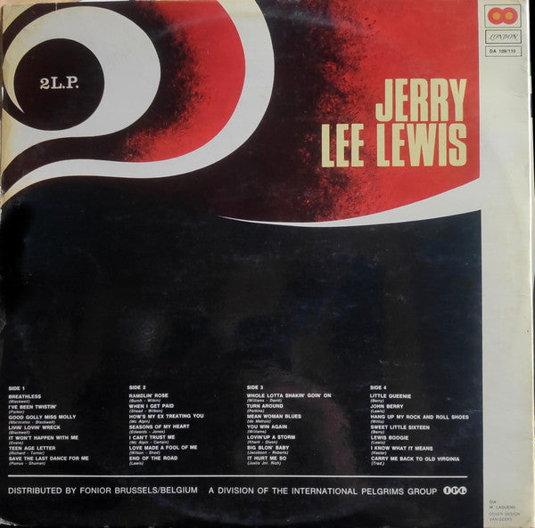 Jerry Lee Lewis : Jerry Lee Lewis (2xLP, Comp, Mono, Whi)