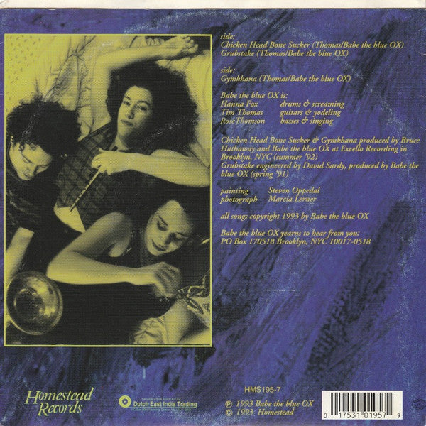 Babe The Blue Ox : [Box] (7", Single, Aqu)