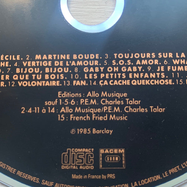 Alain Bashung : Live Tour 85 (CD, Album, RE)