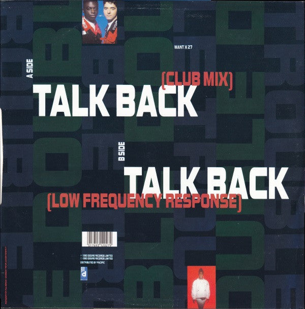 Double Trouble : Talk Back (12")
