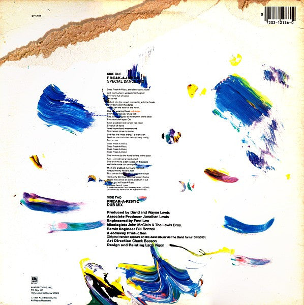 Atlantic Starr : Freak-A-Ristic (12")