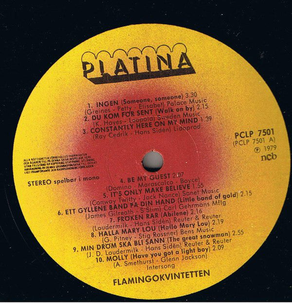 Flamingokvintetten : 20 Hits Med Flamingo (LP, Comp)