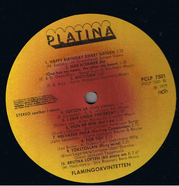 Flamingokvintetten : 20 Hits Med Flamingo (LP, Comp)