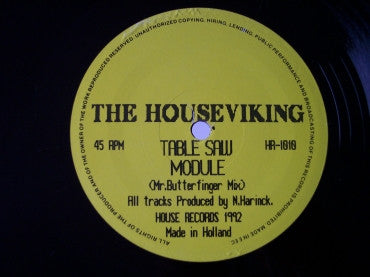The Houseviking : Second Time E.P. (12", EP)