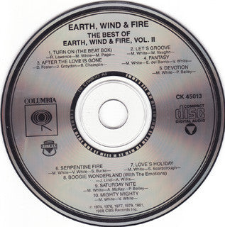 Earth, Wind & Fire : The Best Of Earth, Wind & Fire Vol. II (CD, Comp, RE)