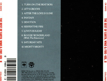 Earth, Wind & Fire : The Best Of Earth, Wind & Fire Vol. II (CD, Comp, RE)