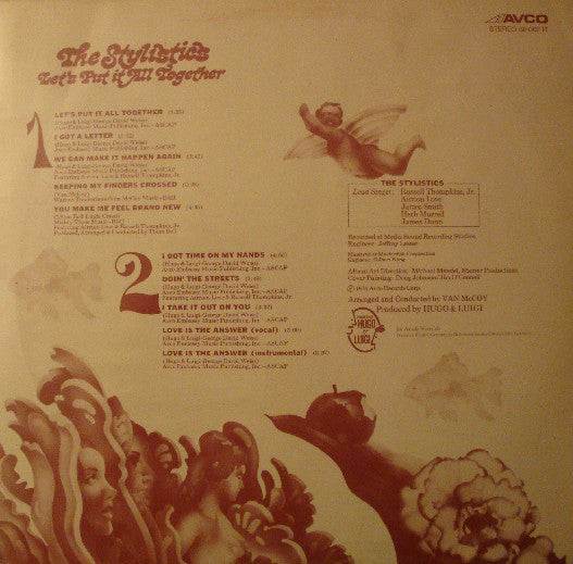 The Stylistics : Let's Put It All Together (LP, Album)