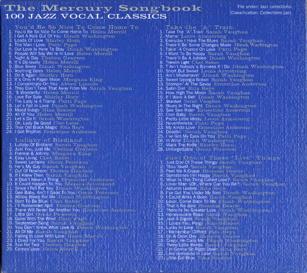 Various : The Mercury Songbook (4xCD, Comp + Box)