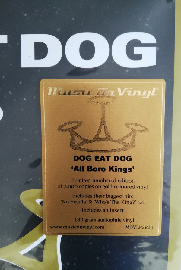 Dog Eat Dog : All Boro Kings (LP, Album, Ltd, Num, RE, Gol)