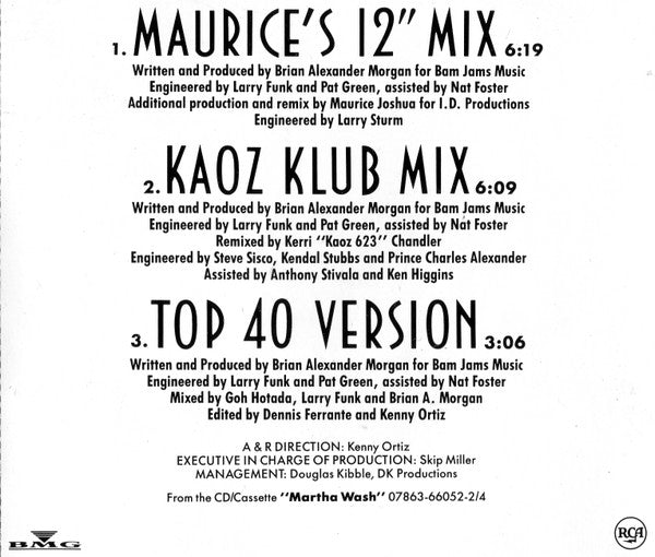 Martha Wash : Give It To You (CD, Maxi)