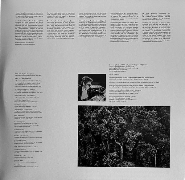 Jean-Michel Jarre : Amazônia (LP + LP, S/Sided + Album, 180)