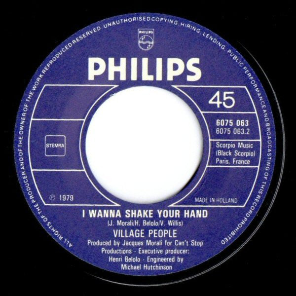 Village People : Go West (7", Single)